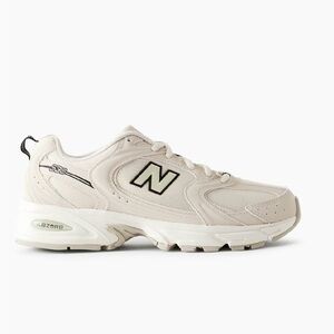 New Balance Cream Athletic Shoes